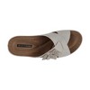 GC Shoes Selly Cross-Strap Flower Comfort Slide Wedge Sandals - 4 of 4