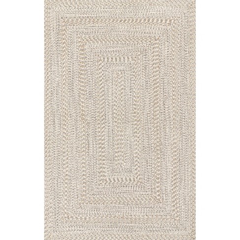 Nuloom Rowan Braided Texture Indoor Outdoor Area Rug Target