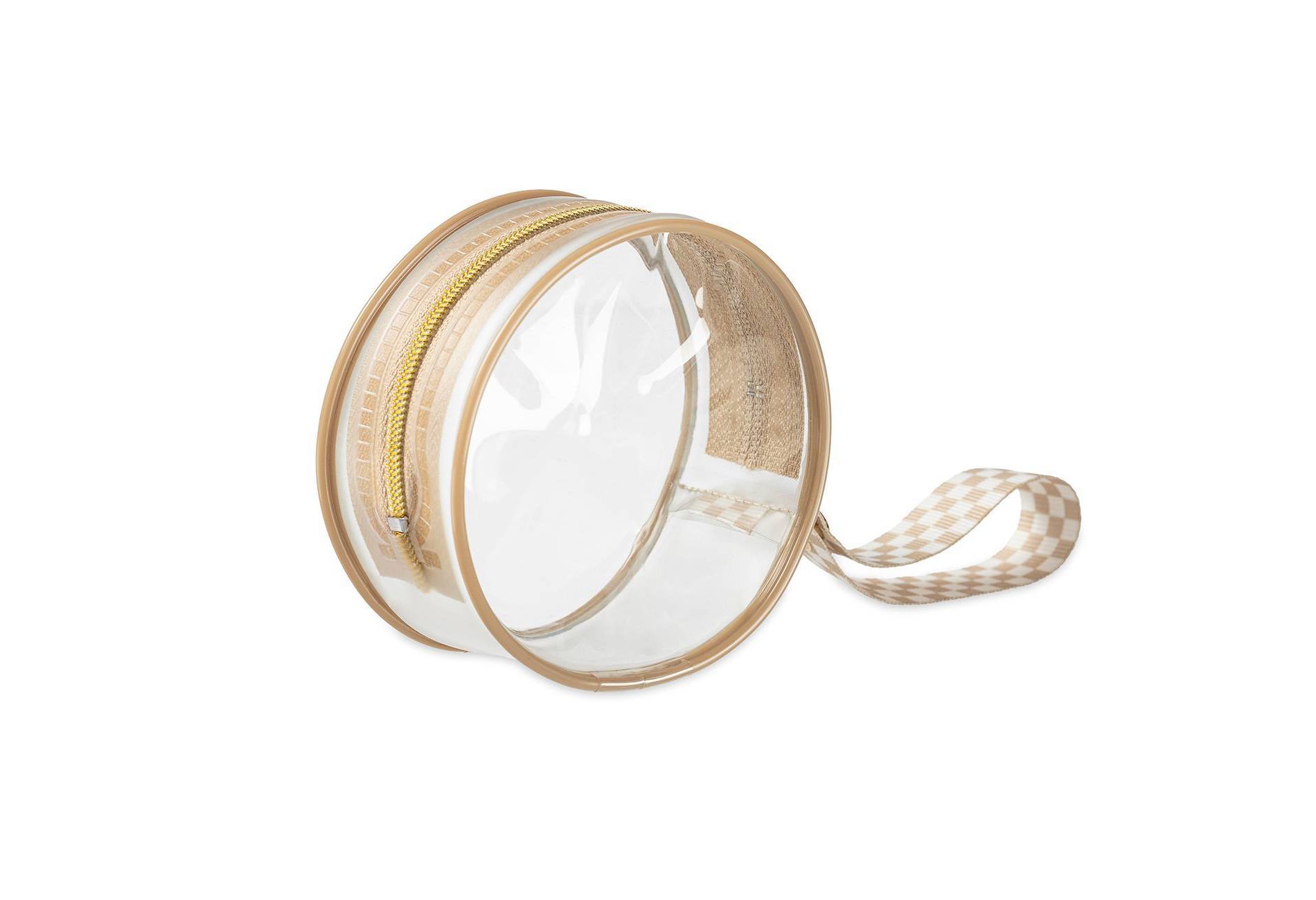 Itzy Ritzy Clear Pacifier Case with Handle, Multi-Use - Checkerboard