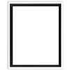 Creative Mark Illusions Floater Frame For 3/4" Deep Canvases - White - Set of 4 - For Galleries & Home Decor - Wood Floater Frames for Canvas - 2 of 4