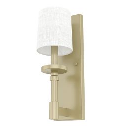 Hunter Fans 6" Briargrove Wall Light Painted Modern Brass