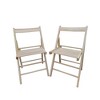 SKRAN Furniture Set Slatted Wood Folding Special Event Chair, Foldable Style Patio Dining Chairs for Kitchen, Balcony and patio - 2 of 4