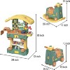 Garvee 3-in-1 Kids Tool Bench Set--Rocking Toy, Pretend Play Toy  with 254pcs Realistic Accessories - 2 of 4