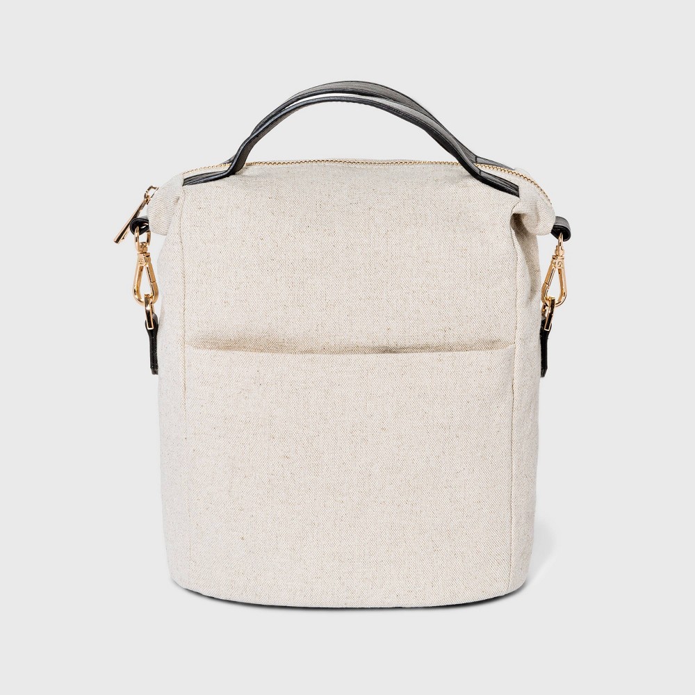 Mini Square Backpack - A New Day Off-White