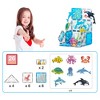 PICASSO-TILES Magnetic Tiles for Kids, 26PCS Marine Theme, Construction STEM Building Blocks Educational Toy - 2 of 4