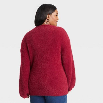 NEW Ava & Viv Women's Blue 3/4 Sleeve Pullover Sweater Plus Size 3X 553 