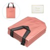 Unique Bargains Reusable Non-Woven Metallic Shiny Finish Gift Goodie Bags 12 Pcs - 3 of 4
