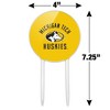 Michigan Tech Husky Acrylic Cake Topper Party Decoration for Wedding Anniversary Birthday Graduation - 2 of 4