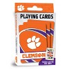 MasterPieces Officially Licensed NCAA Clemson Tigers Playing Cards - 54 Card Deck for Adults - 2 of 4