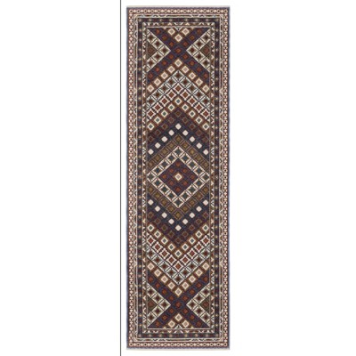 Oriental Weavers Hastings HA08B Red/ Multi Indoor Area Rug - 2'3" x 7'6"