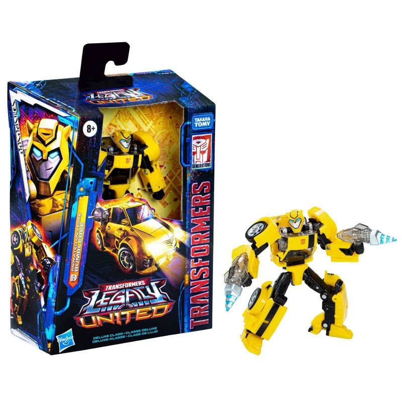 Transformers Legacy United Animated Universe Bumblebee Action Figure, 4 of 11