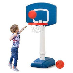 GoSports Kids' Tot Shot Modern Basketball Toy Hoop Set - 3pc - 1 of 4