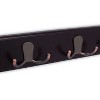 LunaLulinlk Dual Hook Coat and Hat Rack - 4 Dual Hooks - 2 of 4