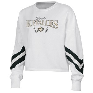 NCAA Colorado Buffaloes Women's Crew Neck Fleece Sweatshirt - 1 of 3