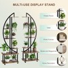 6 Tier Tall Plant Stand with Grow Lights Metal Indoor Plant Stand - 3 of 4
