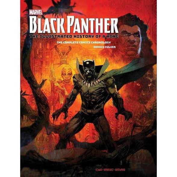 Marvels Black Panther The Illustrated History Of A King By Dennis Culver Hardcover - 