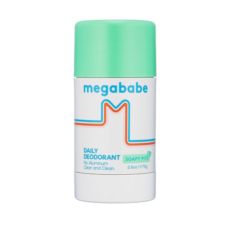 Megababe Soapy Pits Daily Deodorant - 2.6oz, 1 of 8