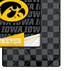 NCAA Iowa Hawkeyes Diagonal Ghost Checker Double Sided Blanket - 2 of 3