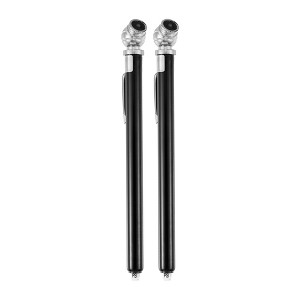 Unique Bargains 10-100PSI Dual Head Truck Pen Tyre Tire Air Pressure Gauge Air Gauge 2 Pcs - 1 of 4