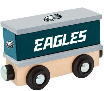 MasterPieces Wood Train Box Car - NFL Philadelphia Eagles