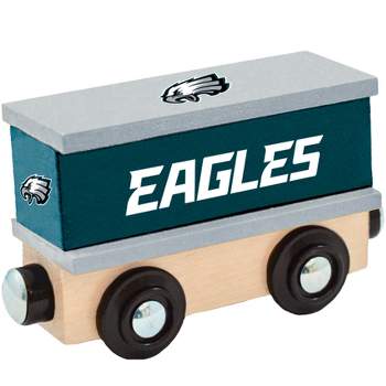 MasterPieces Wood Train Box Car - NFL Philadelphia Eagles