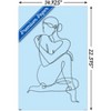 Trends International Female Form Continuous Line Unframed Wall Poster Prints - 3 of 4