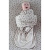 günamüna® Baby Swaddle Sleep Sack, Easy Diaper Changes, 2.5 TOG, 0-3months - Doe.re.mi - 2 of 4