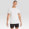 Hanes® Men's Crew Neck T-Shirt With Fresh IQ - White - image 3 of 4