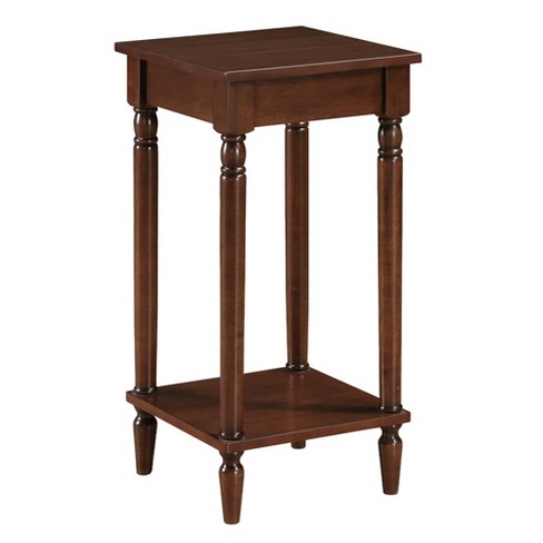 Breighton Home Kate End Accent Table With Shelf Espresso 30 Inch High Mdf Construction Storage Target