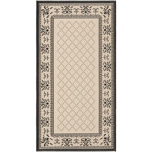 Courtyard CY0901 UV & Stain Resistant Non-Shedding Power Loomed Indoor/Outdoor Rugs - Safavieh - 1 of 4