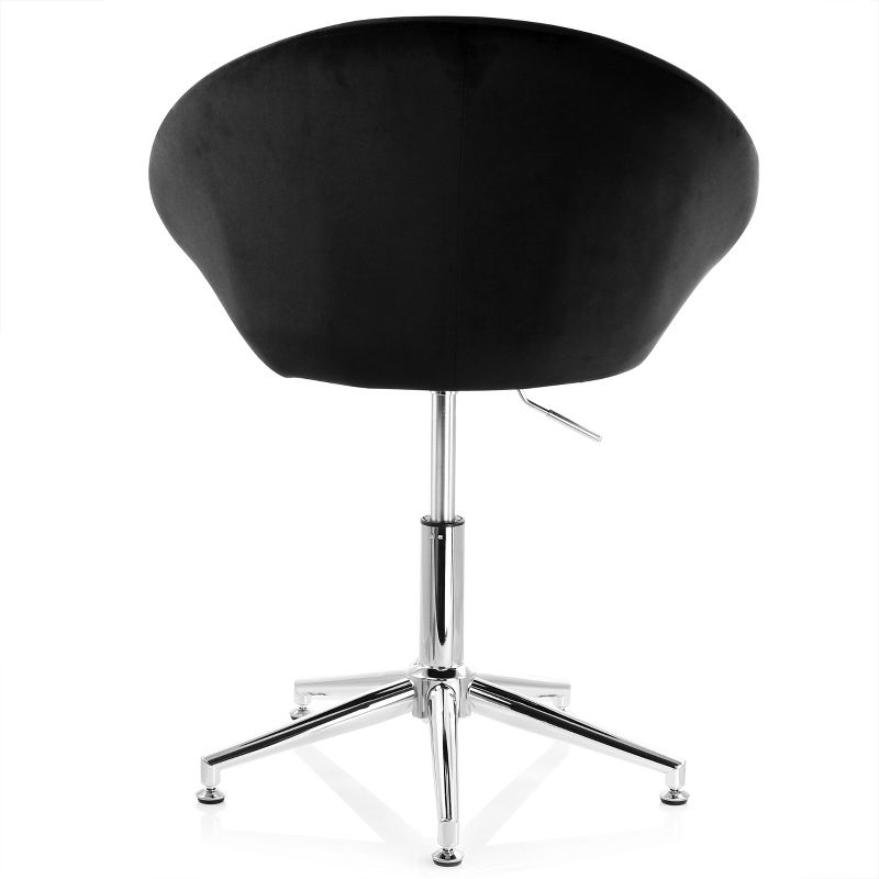 Elama 2 Piece Adjustable Velvet Accent Chair Set, 5 of 11