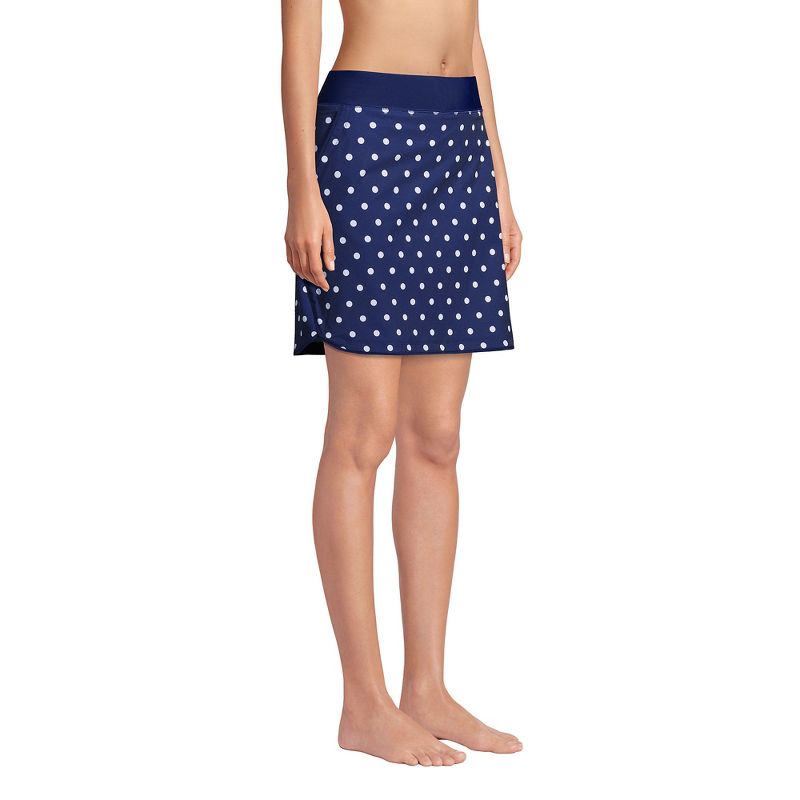 Lands' End Women's Quick Dry Board Skort Swim Skirt, 5 of 7