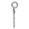 Black Bow Jewelry Sterling Silver, Varsity Collection, Small D/C Pendant, Number 26 - 2 of 4