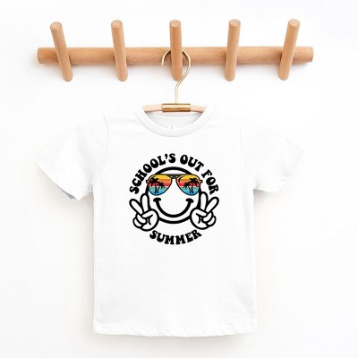 The Juniper Shop School's Out Smiley Face Youth Short Sleeve Tee