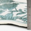 Racxily 36"x56" Feather Faux Fur Scalloped Indoor Accent Rug, Non Slip, Super Strong, Ideal for High Traffic Areas in Bedroom, Living Room - 3 of 4