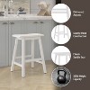 Moreno Backless 24" Non Swivel Counter Height Barstool - Hillsdale Furniture - 3 of 4