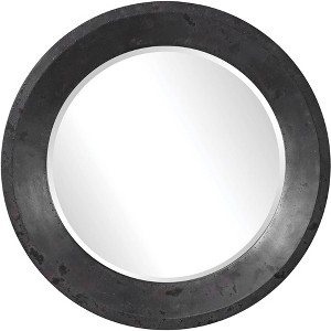 Uttermost Frazier Dark Gray 40" Round Oversized Wall Mirror - 1 of 1