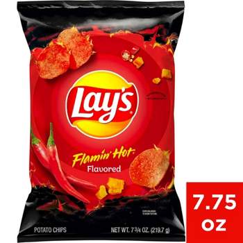 Lay's Flamin' Hot Flavored Potato Chips - 7.75oz