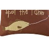 C&F Home 14" x 14" Spoil The Fishin Embroidered Pillow - 3 of 4
