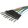 Monoprice 8-Channel 1/4 Inch TS Male to 1/4 Inch TS Male Snake 26AWG Cable C/d - 20 Feet With 8 Balanced Mono / Unbalanced Stereo Lines - 4 of 4