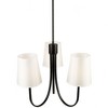 Artcraft Lighting Rhythm 3 - Light Chandelier in  Black - 3 of 4