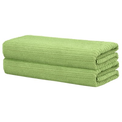 Unique Bargains Soft Highly Absorbent Quick Dry Bath Towel 28" x 56" 2 Pcs