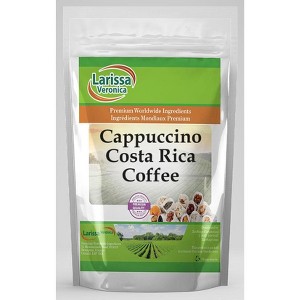 Larissa Veronica Cappuccino Costa Rica Coffee (Gourmet, Naturally Flavored, Whole Coffee Beans) (16 oz, ZIN: 548447) - 1 of 4