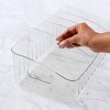 YouCopia 15" Plastic FreezeUp Freezer Bin - Clear: Multi-Compartment Storage, Freestanding Refrigerator Organizer - 2 of 4