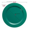 Smarty Had A Party Solid Green Holiday Plastic Dinnerware Set - 120 Sets - 3 of 4