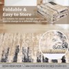 coucheta Rugs, Washable Modern Abstract Accent Carpet, Non-Slip Low Pile Indoor Area Rug for Kitchen Bedside Soft No-Shedding - 4 of 4