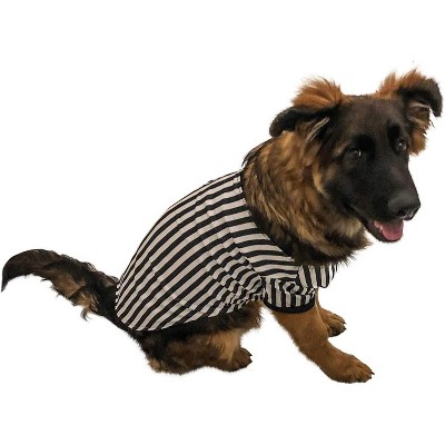 Rufferee Dog Costume Striped Referee Pet Tee Halloween T-Shirt by Target