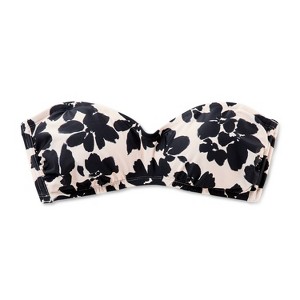 Women's Floral Print Curved Bandeau Bikini Top - Shade & Shore™ Multi - 1 of 3