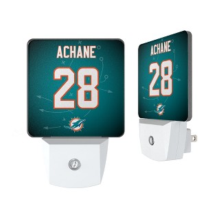 NFL Miami Dolphins Players Game Tactic Night Light 2-Pack - 1 of 4