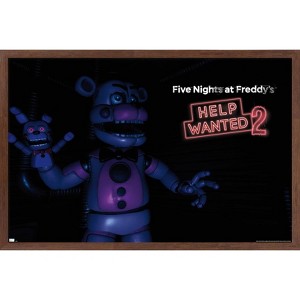 Trends International Five Nights at Freddy's: Help Wanted 2 - Funtime Freddy Framed Wall Poster Prints - 1 of 4